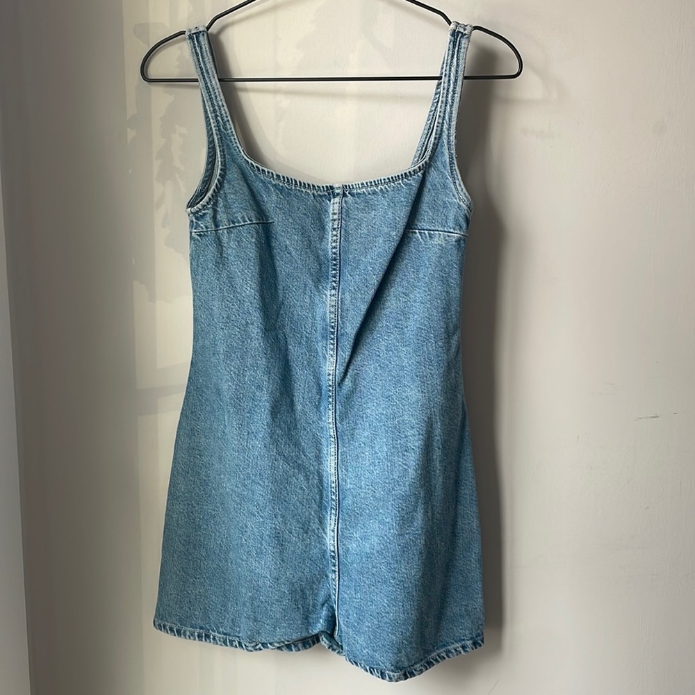 Zara Denim Romper-  XS
